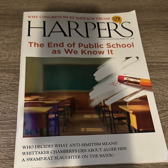 Harper Magazine - The End of Public School Edition - Picture 2 of 3